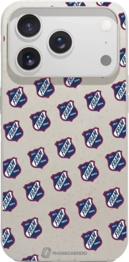 iPhone 17 Pro Max IF Fram Larvik komposterbart deksel, hvit