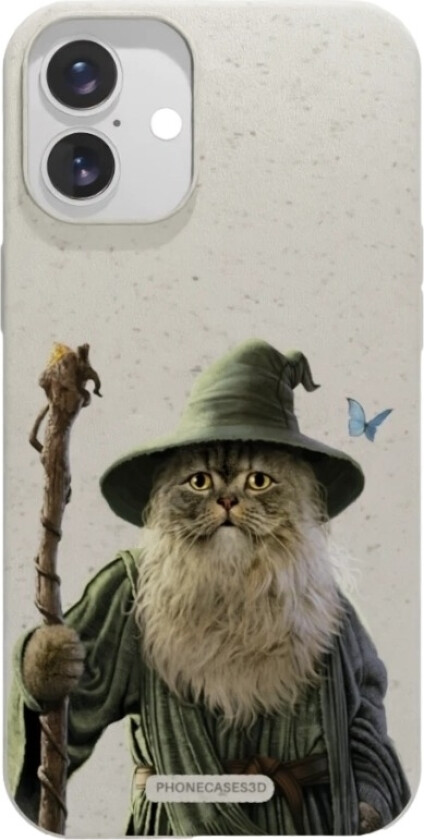 iPhone 16 Plus Joseph Tate komposterbart deksel, hvit