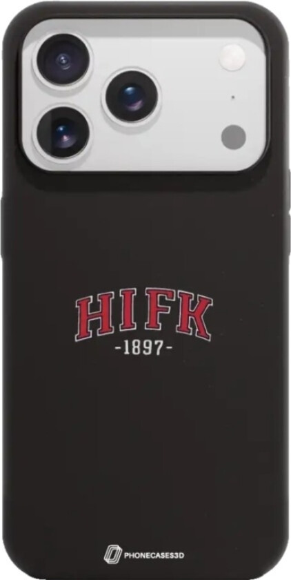 iPhone 17 Pro HIFK Hockey komposterbart deksel, svart