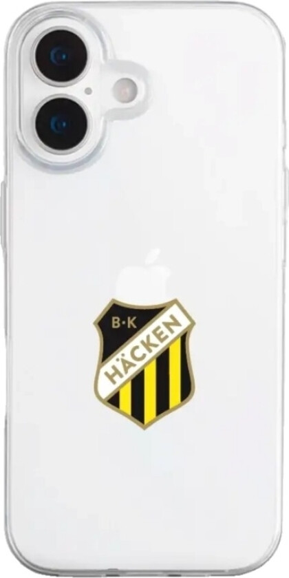 iPhone 17 BK Häcken Clear case -mobildeksel, hvit