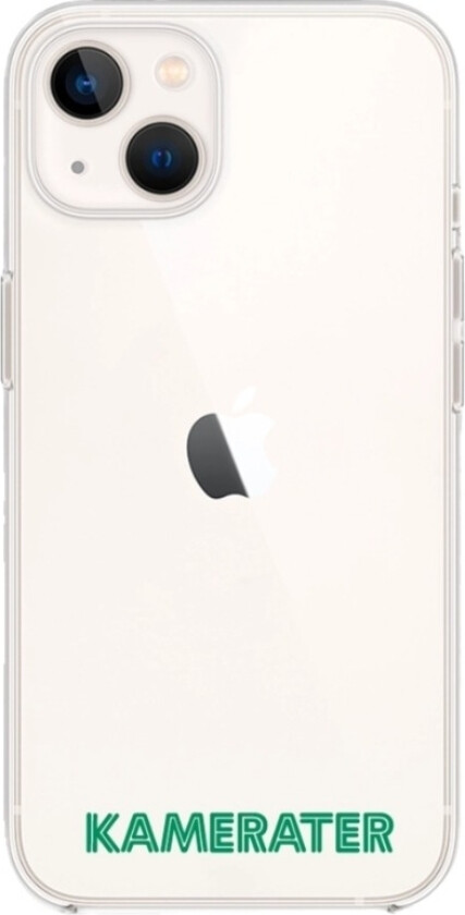 iPhone 13 HamKam Clear case -mobildeksel, hvit