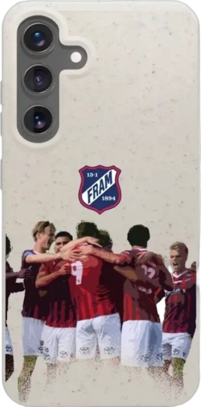Samsung Galaxy S25+ IF Fram Larvik komposterbart deksel, hvit