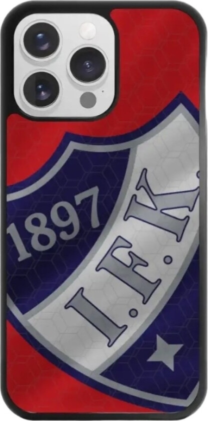 iPhone 16 Pro Max HIFK Hockey 3D mobildeksel, svart