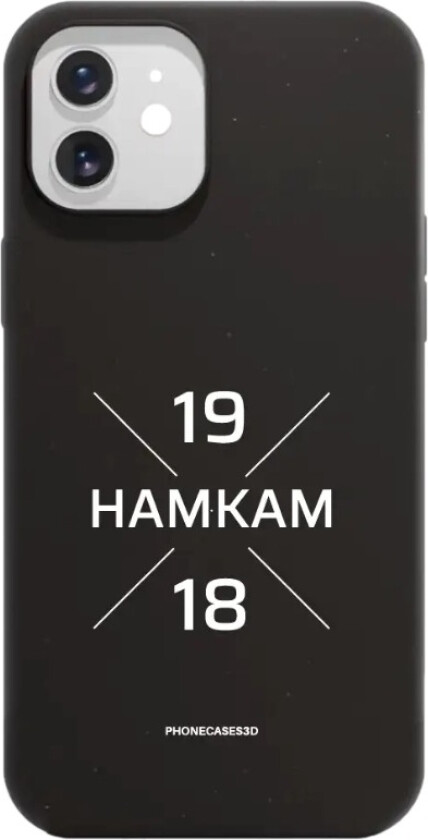 iPhone 12 HamKam komposterbart deksel, svart