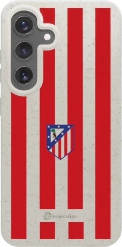 Samsung Galaxy S25 Atlético de Madrid komposterbart deksel, hvit
