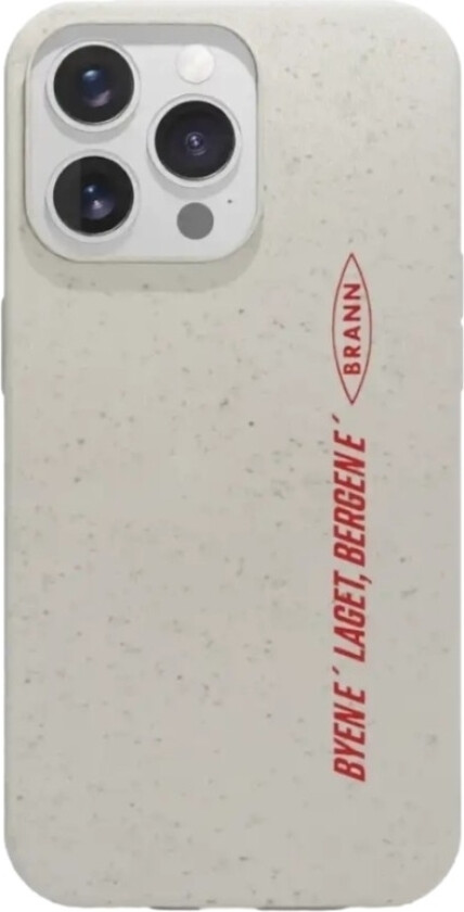 iPhone 13 Pro Brann SK komposterbart deksel, hvit