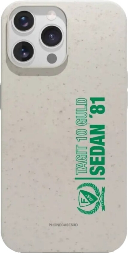iPhone 14 Pro Färjestad BK komposterbart deksel, hvit