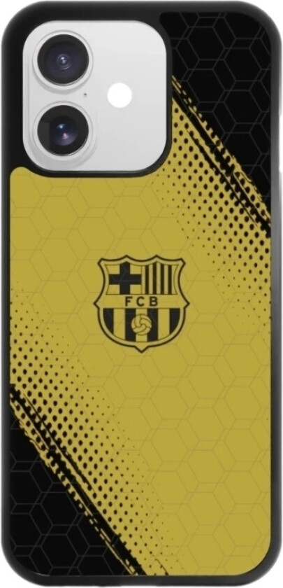 iPhone 17 FC Barcelona 3D mobildeksel, svart