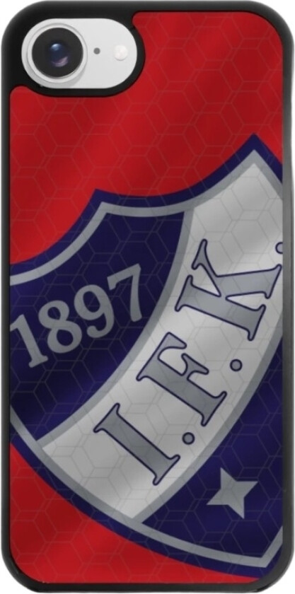 iPhone 16e HIFK Hockey 3D mobildeksel, svart