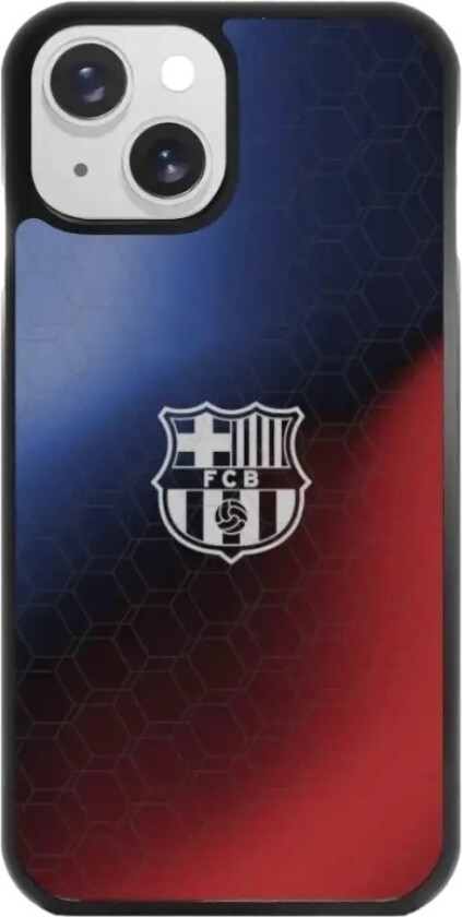 iPhone 15 FC Barcelona 3D mobildeksel, svart