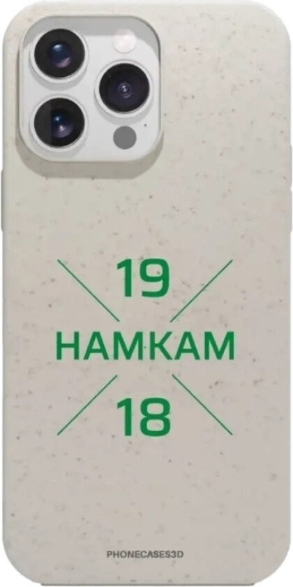 iPhone 16 Pro Max HamKam komposterbart deksel, hvit