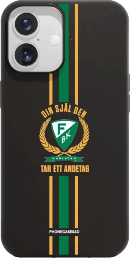 iPhone 16 Färjestad BK komposterbart deksel, svart