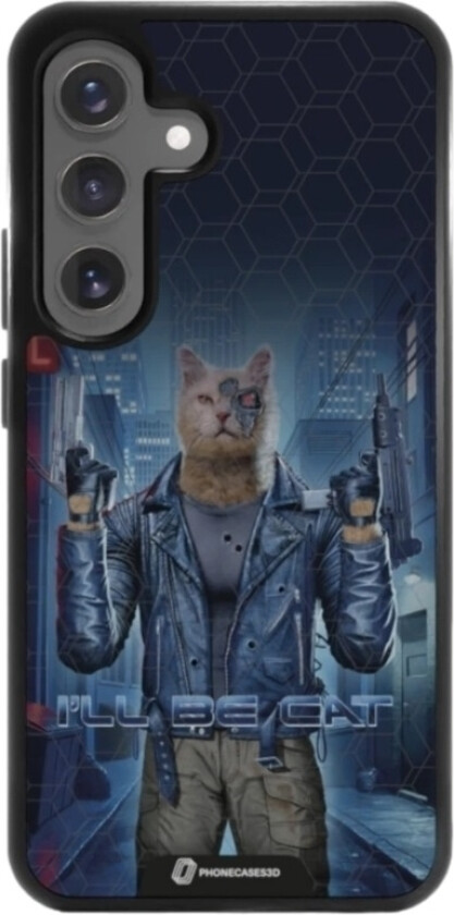Samsung Galaxy S25 Joseph Tate 3D mobildeksel, svart