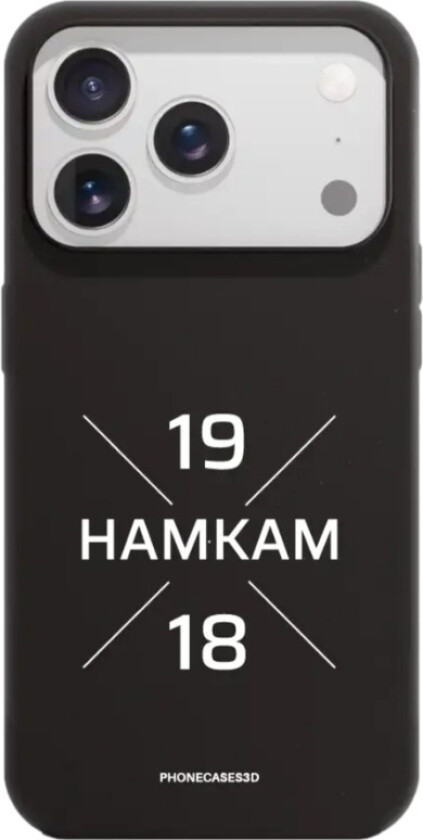 iPhone 17 Pro HamKam komposterbart deksel, svart