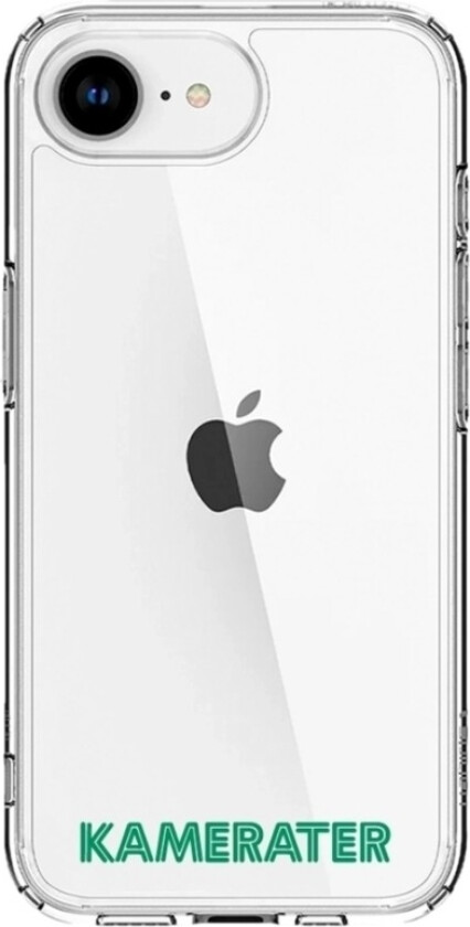 iPhone 16e HamKam Clear case -mobildeksel, hvit