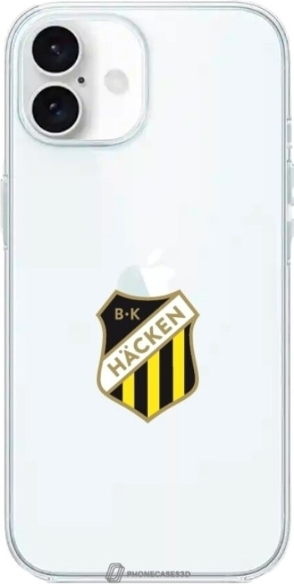 iPhone 16 BK Häcken Clear case -mobildeksel, hvit