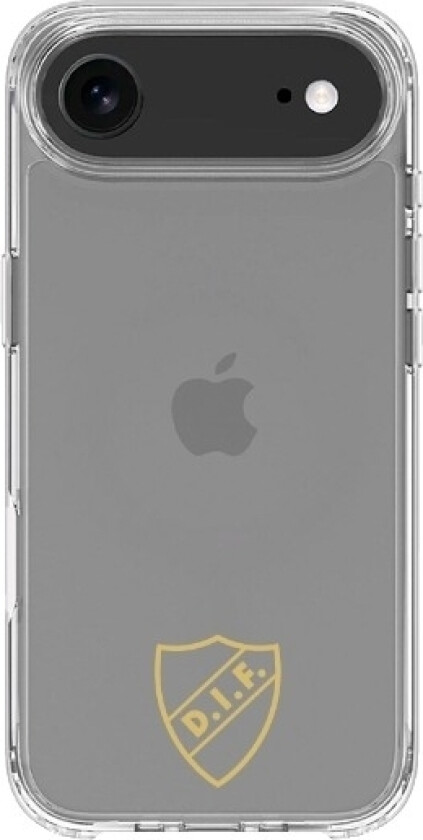 iPhone Air Djurgårdens IF Clear case -mobildeksel, svart