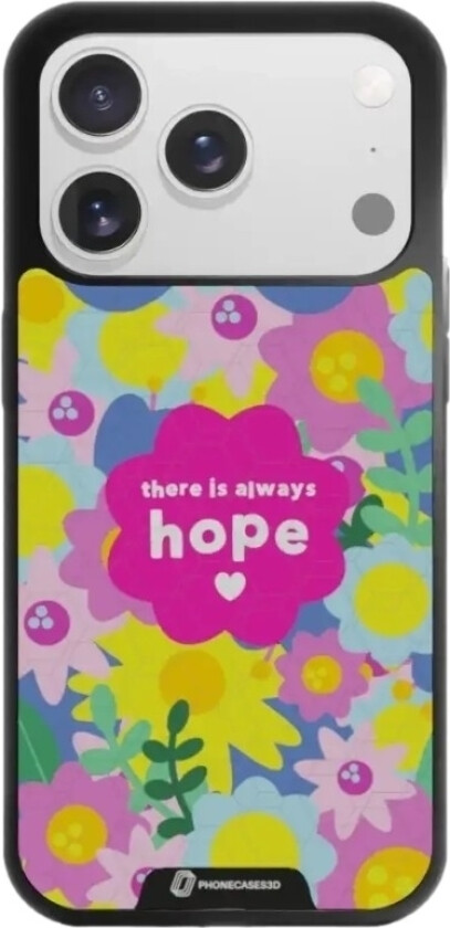 iPhone 17 Pro Max Jess Rachel Sharp 3D mobildeksel, svart