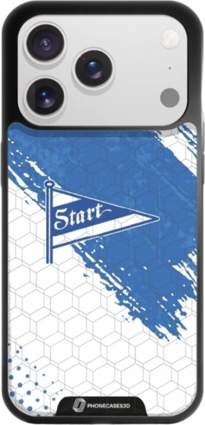 iPhone 17 Pro Max IK Start 3D mobildeksel, svart