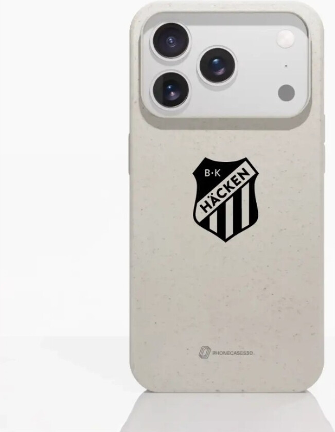 iPhone 17 Pro BK Häcken komposterbart deksel, hvit