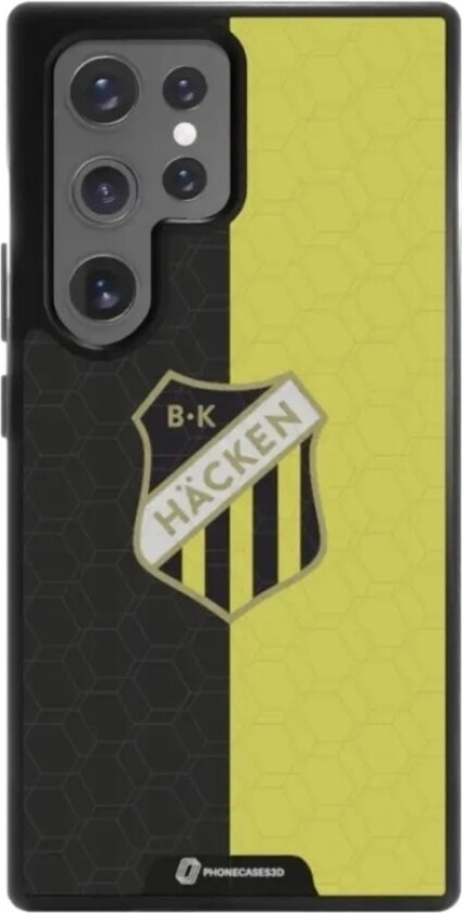 Samsung Galaxy S25 Ultra BK Häcken 3D mobildeksel, svart