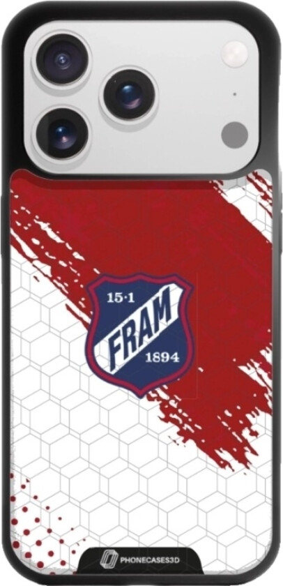iPhone 17 Pro Max IF Fram Larvik 3D mobildeksel, svart
