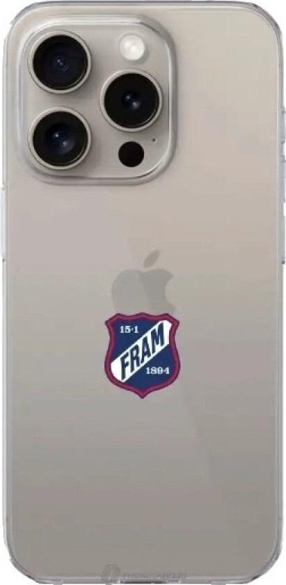iPhone 15 Pro IF Fram Larvik Clear case -mobildeksel, hvit