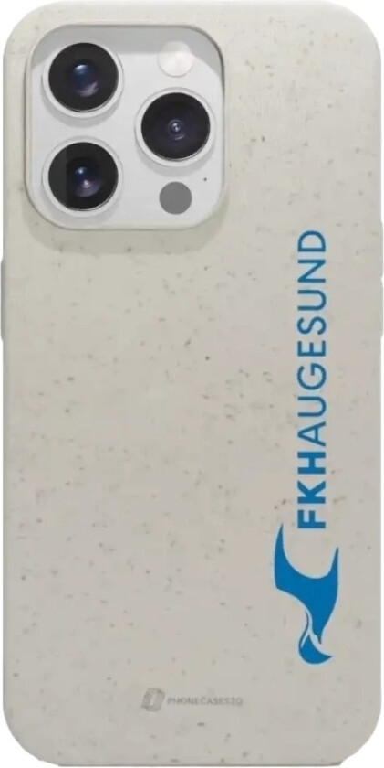 iPhone 16 Pro FK Haugesund komposterbart deksel, hvit