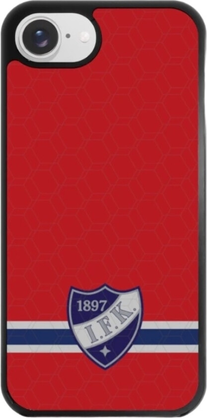 iPhone 16e HIFK Hockey 3D mobildeksel, svart