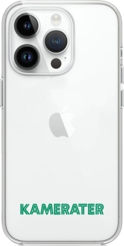 iPhone 13 Pro HamKam Clear case -mobildeksel, hvit
