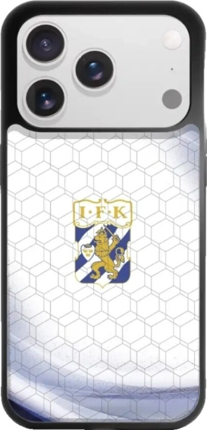 iPhone 17 Pro Max IFK Göteborg 3D mobildeksel, svart