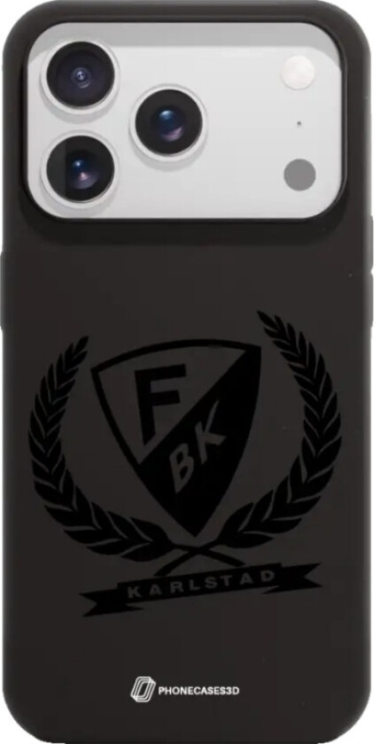 iPhone 17 Pro Färjestad BK komposterbart deksel, svart