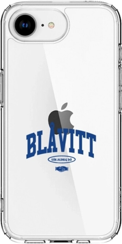 iPhone 16e IFK Göteborg Clear case -mobildeksel, hvit
