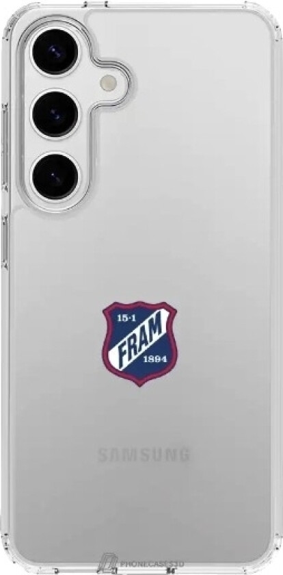 Samsung Galaxy S25 IF Fram Larvik Clear case -mobildeksel, hvit