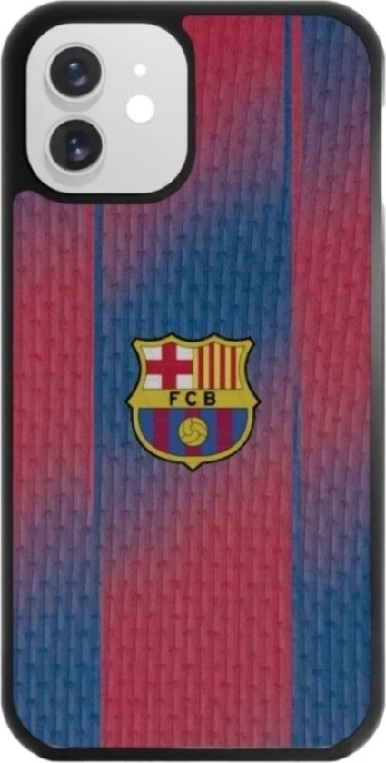 iPhone 12 FC Barcelona 3D mobildeksel, svart