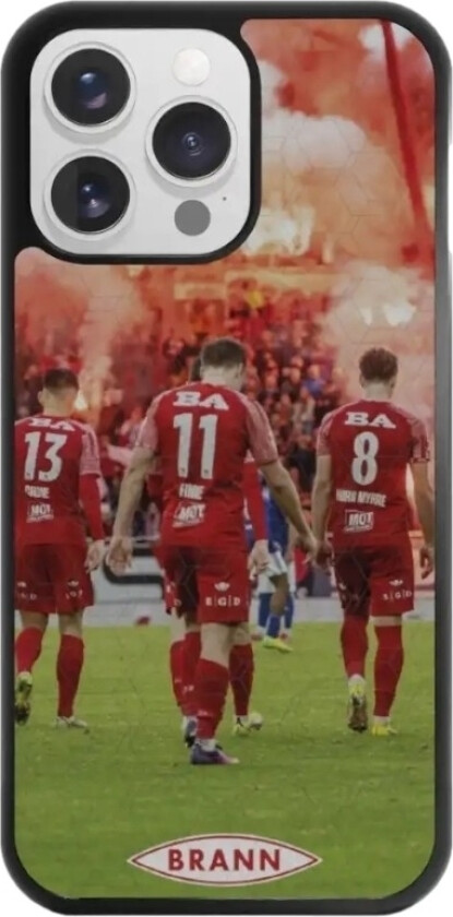 iPhone 16 Pro Max Brann SK 3D mobildeksel, svart
