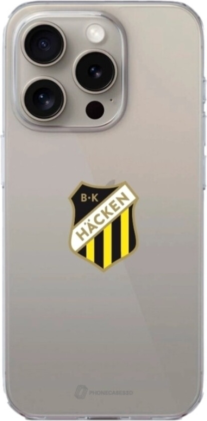 iPhone 16 Pro Max BK Häcken Clear case -mobildeksel, hvit