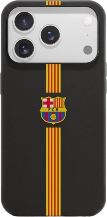 iPhone 17 Pro Max FC Barcelona komposterbart deksel, svart