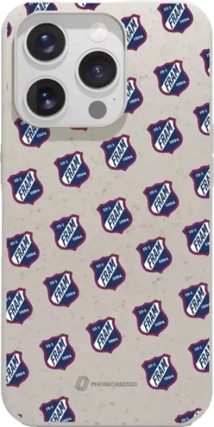 iPhone 16 Pro IF Fram Larvik komposterbart deksel, hvit