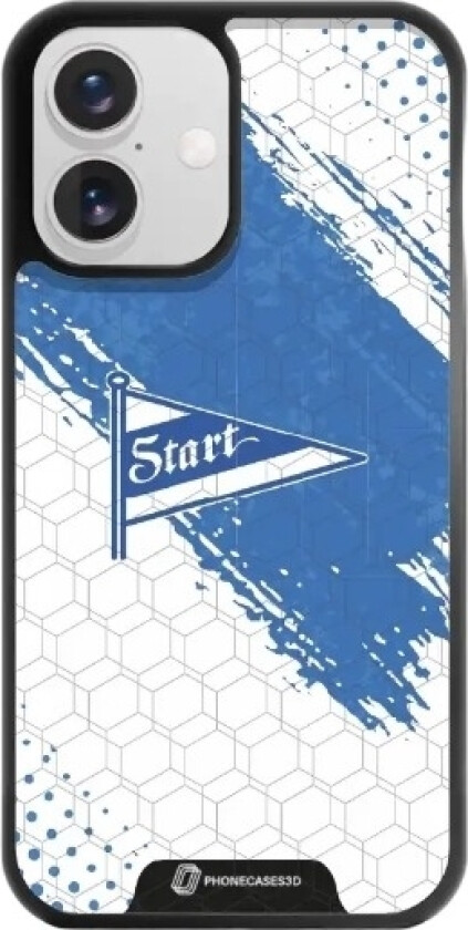 iPhone 16 IK Start 3D mobildeksel, svart
