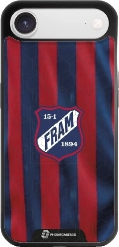iPhone Air IF Fram Larvik 3D mobildeksel, svart
