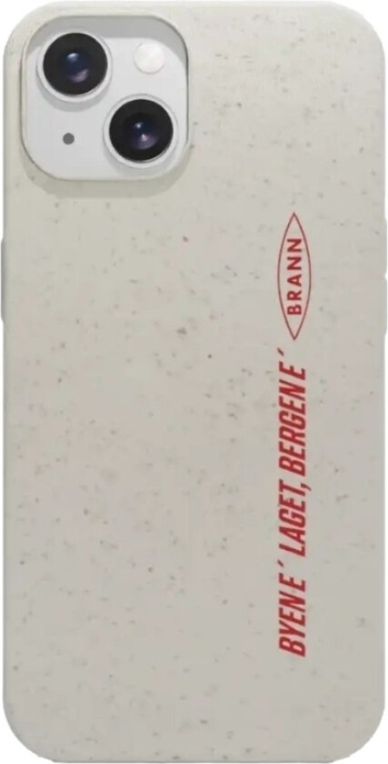 iPhone 15 Brann SK komposterbart deksel, hvit