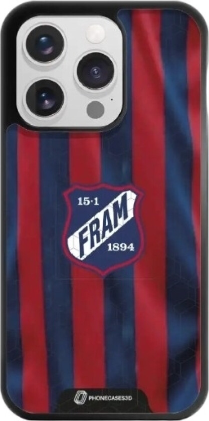 iPhone 15 Pro IF Fram Larvik 3D mobildeksel, svart
