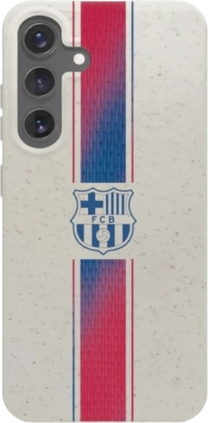 Samsung Galaxy S25+ FC Barcelona komposterbart deksel, hvit