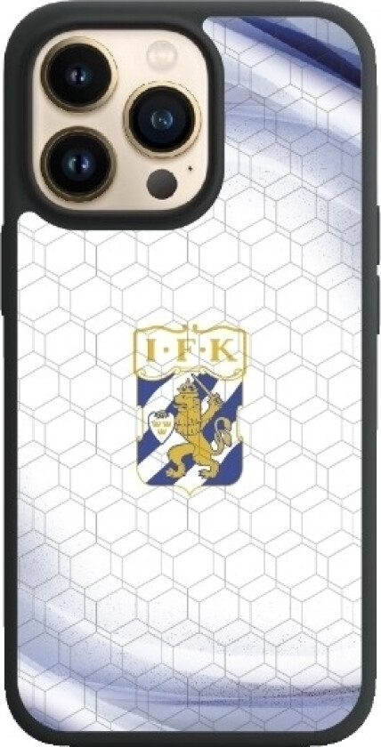 iPhone 16 Pro Max IFK Göteborg 3D mobildeksel, svart