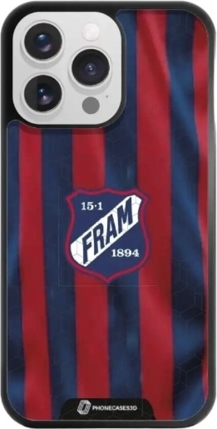 iPhone 13 Pro IF Fram Larvik 3D mobildeksel, svart