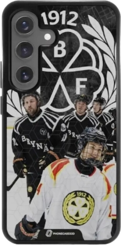 Samsung Galaxy S25 Brynäs IF 3D mobildeksel, svart
