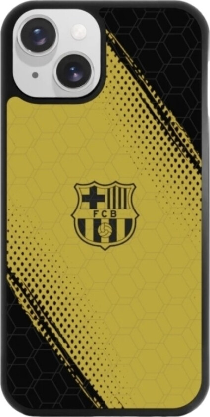 iPhone 14 FC Barcelona 3D mobildeksel, svart
