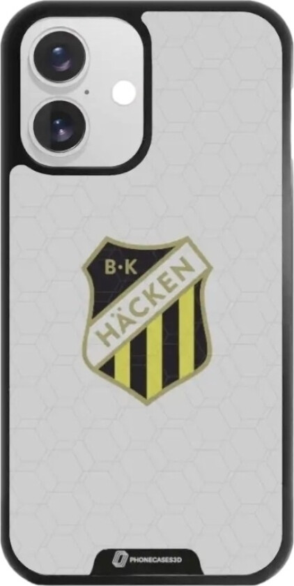 iPhone 16 BK Häcken 3D mobildeksel, svart