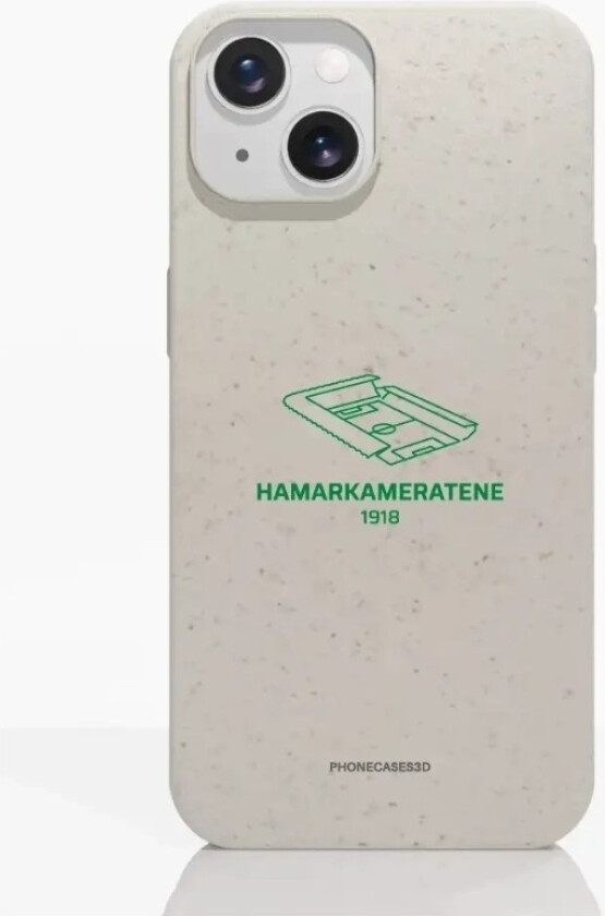 iPhone 15 HamKam komposterbart deksel, hvit
